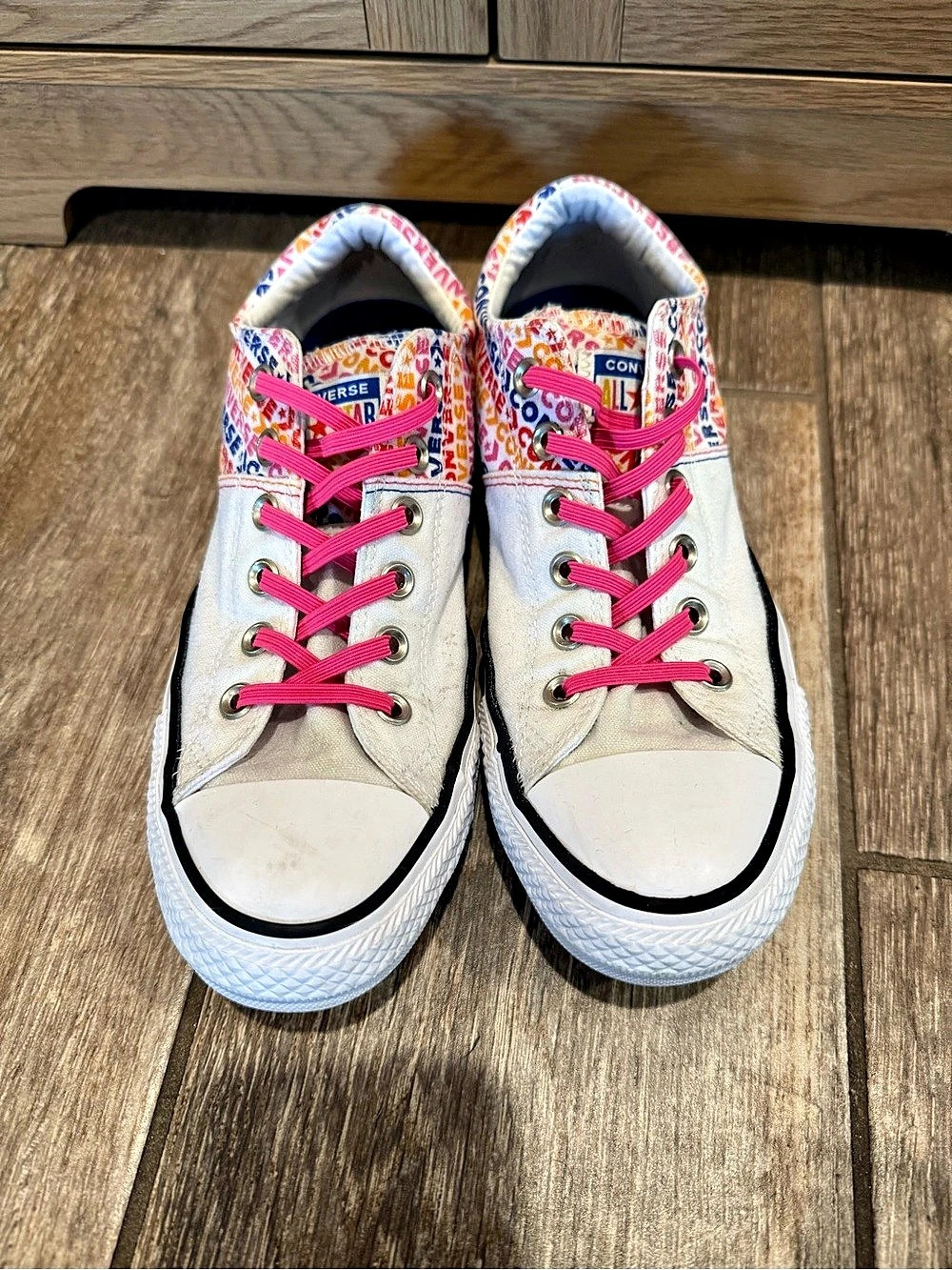 Converse Chuck Taylor All Star Wordmark Low Mens Patterned Sneakers US 9